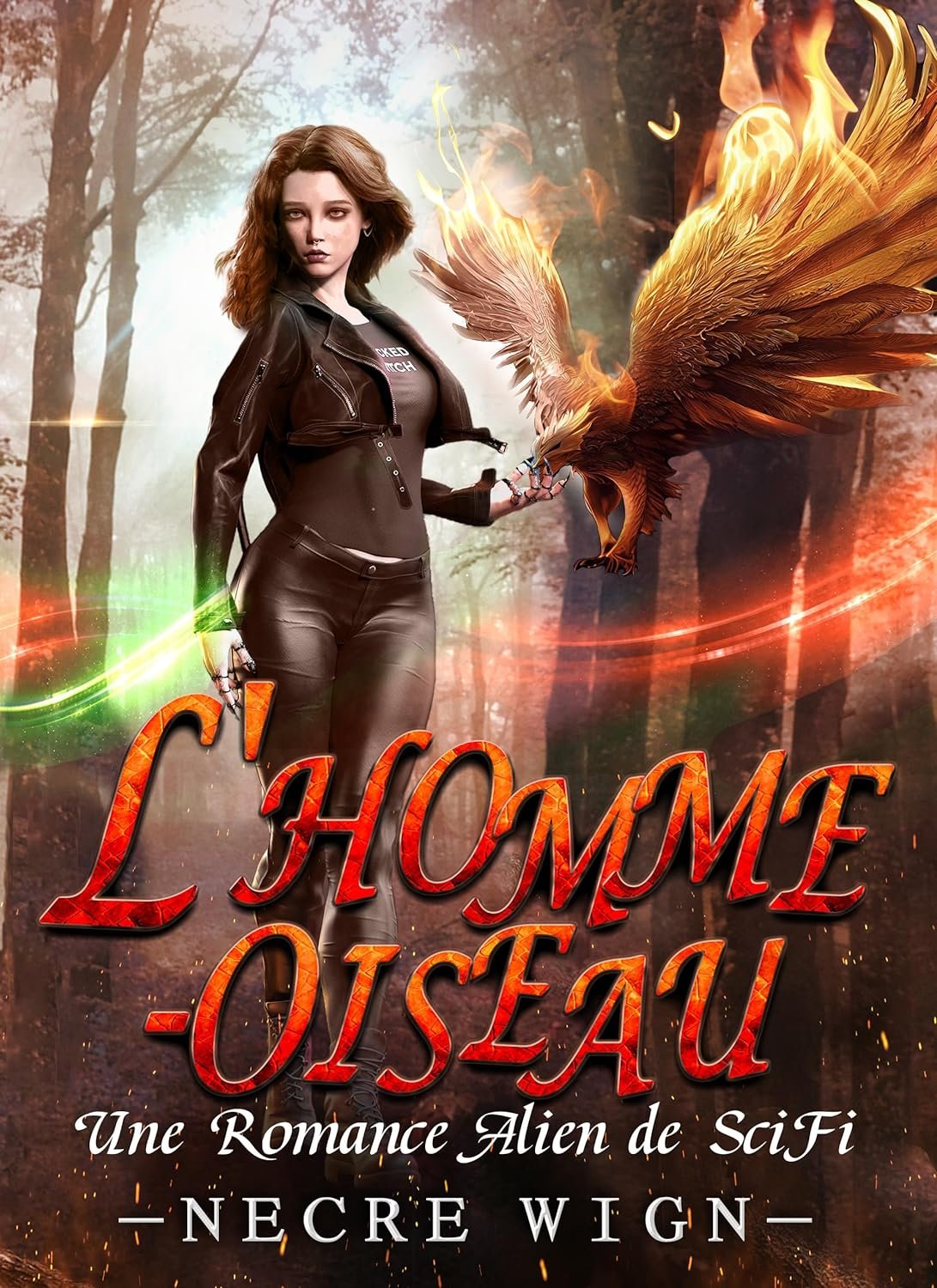 Necre Wign - L'homme-oiseau: Une Romance Alien de SciFi