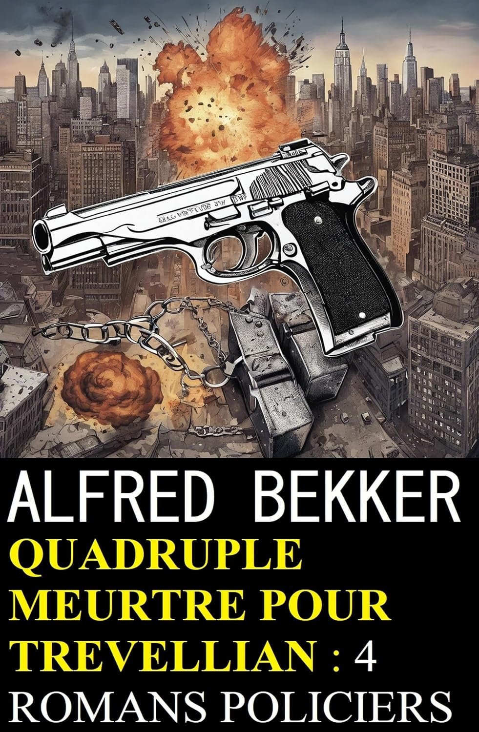 Alfred Bekker - Quadruple meurtre pour Trevellian